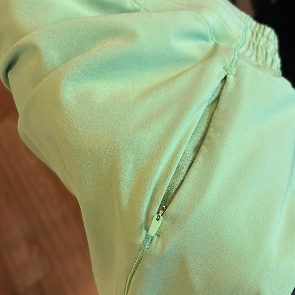 lululemon athletica Neon Lime Athletic Skirt
